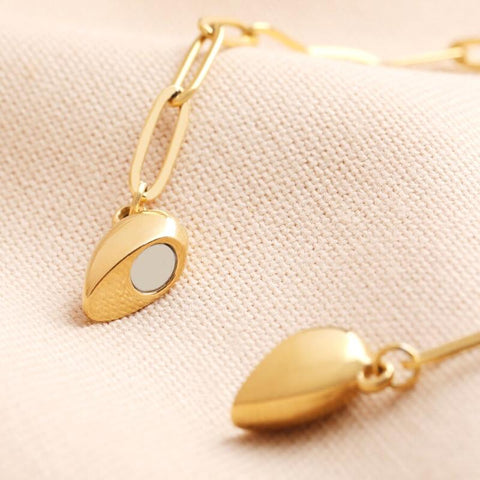Premium Magnetic Heart Necklace – 14K Gold Plated Jewelry
