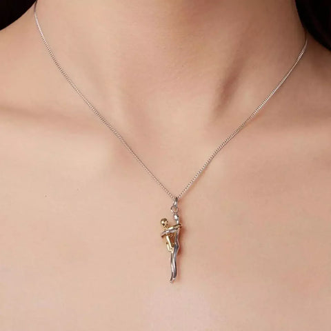 Mother & Child Necklace - Includes a Free Luxury Gift Box with 6 Roses