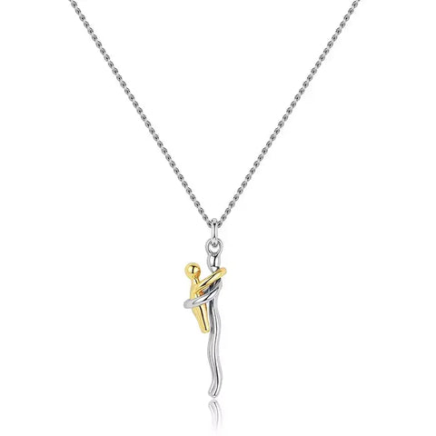 Mother & Child Necklace - Includes a Free Luxury Gift Box with 6 Roses
