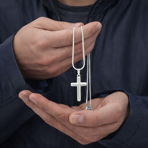 Son, Do Your Best - Cross Necklace