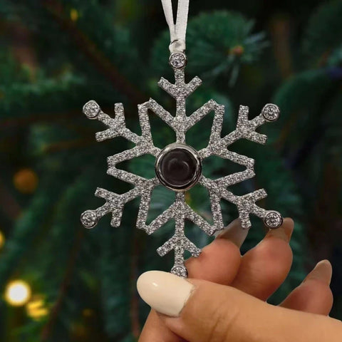 Personalised Snowflake Photo Ornament