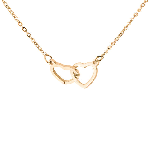 Engraved Heart Necklace with Rose Bear Gift Box