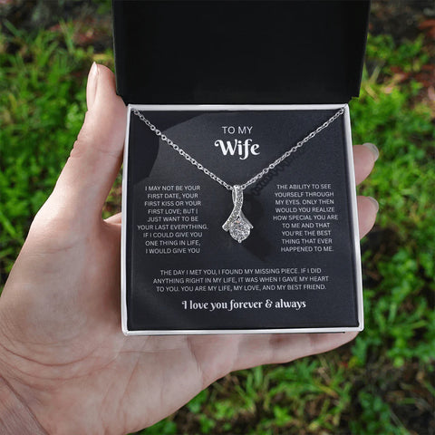 To My Wife Necklace – Romantic Gift for Wife