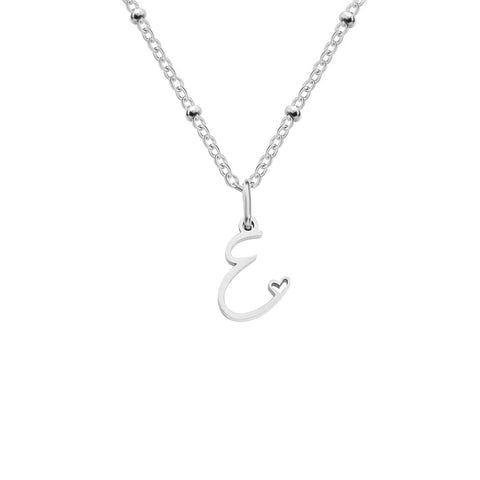 Love Initial Alphabet Necklace